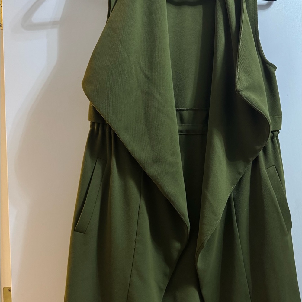 Elodie Olive Green Vest
